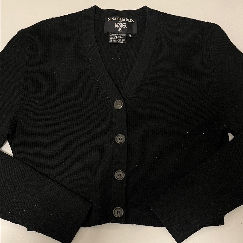 Vintage cropped cardigan